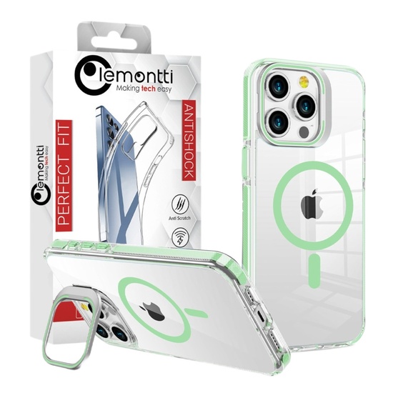 Lemontti Husa Tough MagSafe iPhone 16 Pro Max Verde