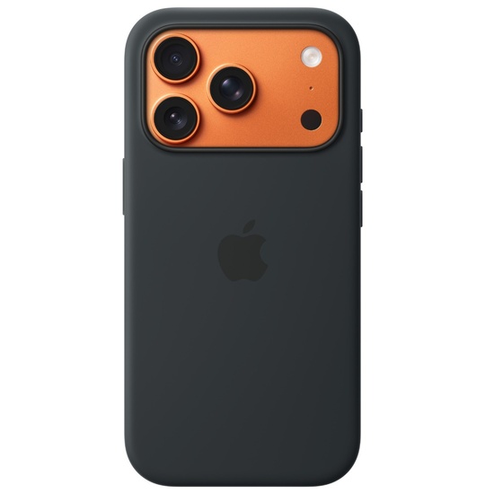 Apple Husa Originala Silicon MagSafe iPhone 17 Pro Black