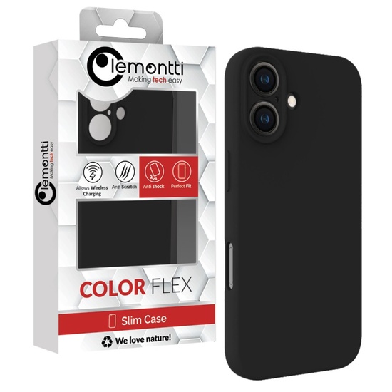 Lemontti Husa Silicon Soft Slim Magsafe iPhone 17 Negru