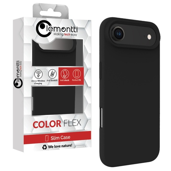 Lemontti Husa Silicon Soft Slim Magsafe iPhone Air Negru