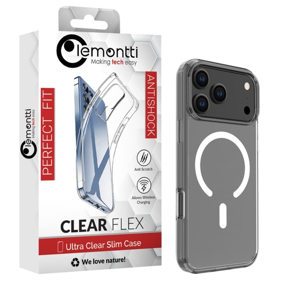 Lemontti Husa Clear Shield Magsafe iPhone 17 Pro Max Transparent