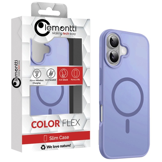 Lemontti Husa EliteGuard Magsafe iPhone 17 Lila