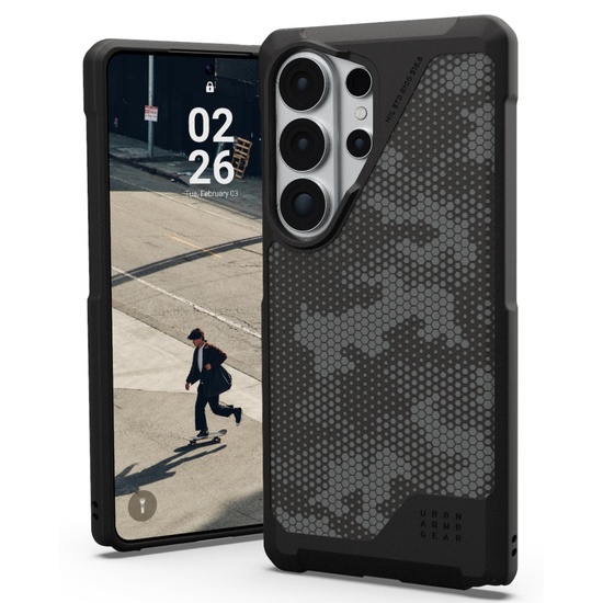 UAG Husa Metropolis LT Magnetic Samsung Galaxy S26 Ultra Micro Hex Camo Graphite