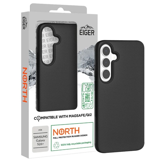Eiger Husa North Magsafe GRS Samsung Galaxy S26 Plus Negru