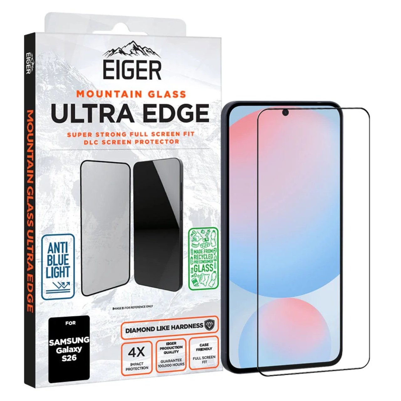 Eiger Folie Sticla Mountain Glass Ultra GRS Samsung Galaxy S26 Clear [3]