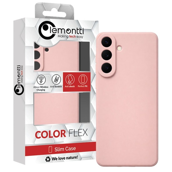 Lemontti Husa Silicon Soft Slim Samsung Galaxy S26 Plus Roz