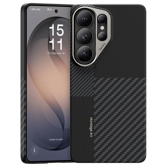 Benks Husa Armor Air Montage Kevlar Magnetic Samsung Galaxy S26 Ultra, Negru