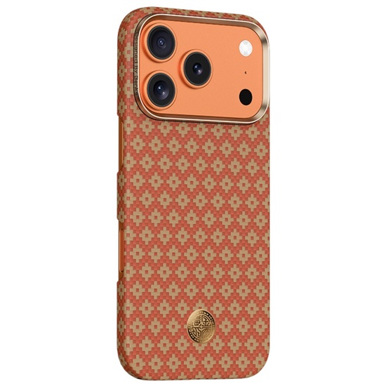 Benks Husa Armor Air Armor Grid Fortune Kevlar Magsafe iPhone 17 Pro Portocaliu