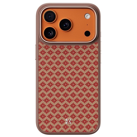 Benks Husa Armor Pro Armor Grid Kevlar Magsafe iPhone 17 Pro Max Portocaliu