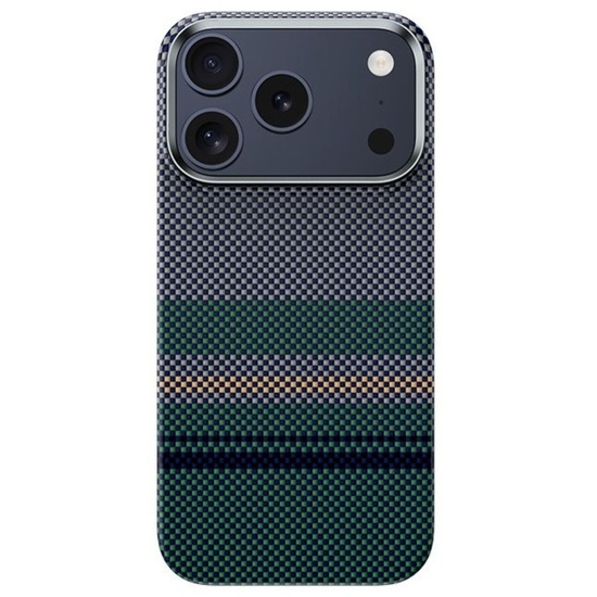 Benks Husa Armor Air Aurora Kevlar Magsafe iPhone 17 Pro Max Verde