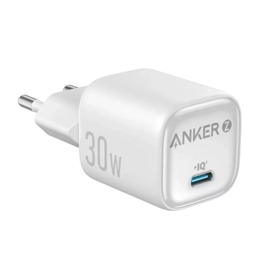 Anker Incarcator Retea 30W, Zolo, Fast Charger, 1 x USB-C, Alb