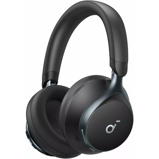 Anker Casti Bluetooth Over-Ear Soundcore Space One Bluetooth 5.3, Wireless, MultiPoint, Noise Cancelling, ANC, Microfon, Negru