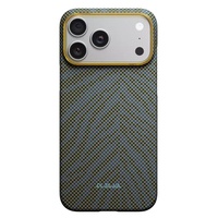Pitaka Husa Breath of Veins Aramida Magsafe iPhone 17 Pro Dive Green