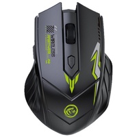 EKids Mouse Wireless Bluetooth de gaming cu switch-uri mecanice pentru jocuri de tip esport, Negru