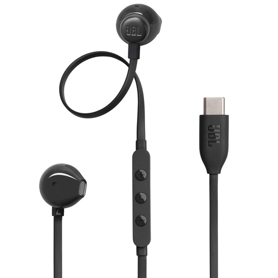 JBL Casti Stereo Type-C Tune 305C, Negru