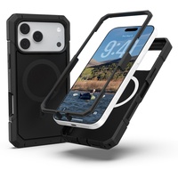 UAG Husa Trooper MagSafe iPhone 18 Pro Max / 17 Pro Max Black (2 parti: spate + protectie margini)