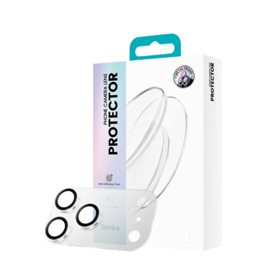 Benks Folie Sticla Camera OmniWarrior iPhone 18 Pro Max Transparent