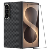 Benks Pachet Husa Armor Air Armor Grid Kevlar Magnetic + folie sticla Samsung Galaxy Z Fold8 Ultra Negru