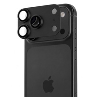 Benks Folie Sticla Camera OmniWarrior Metal Integrated iPhone 18 Pro Negru
