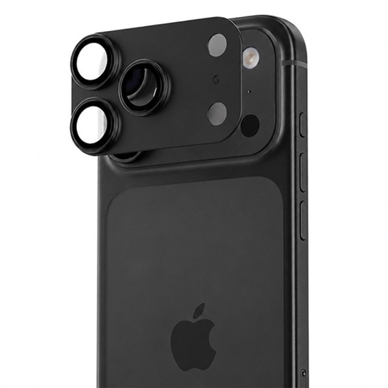 Benks Folie Sticla Camera OmniWarrior Metal Integrated iPhone 18 Pro Negru