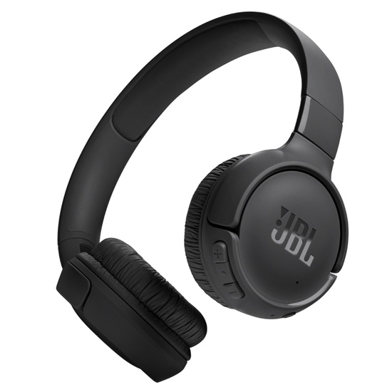 JBL Casti Wireless Over-Ear Tune 520BT2, Pure Bass Sound, Bluetooth 6.0, Conexiune multi-point, Asistent vocal, Negru