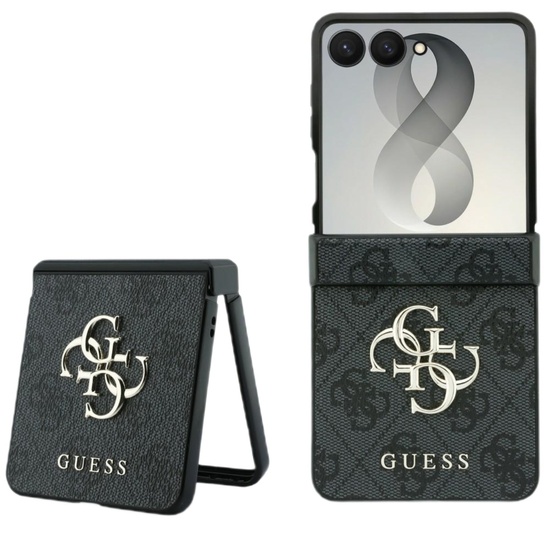 Guess Husa Big 4G Logo Samsung Galaxy Z Flip8 Negru