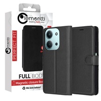 Lemontti Husa Book Folio Xiaomi Redmi 15C 4G / Redmi 15C 5G / Poco C85 4G Negru