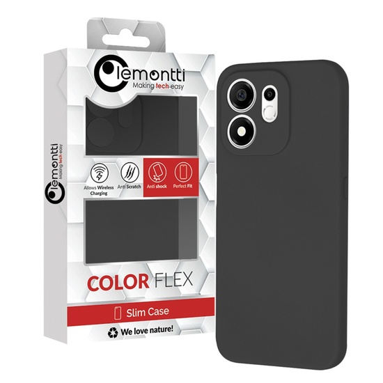 Lemontti Husa Silicon Soft Slim Honor 600 Smart Negru