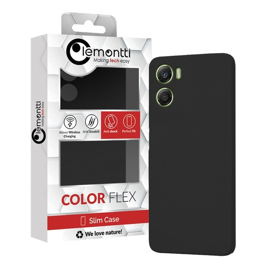 Lemontti Husa Silicon Soft Slim Motorola Moto G06 Negru