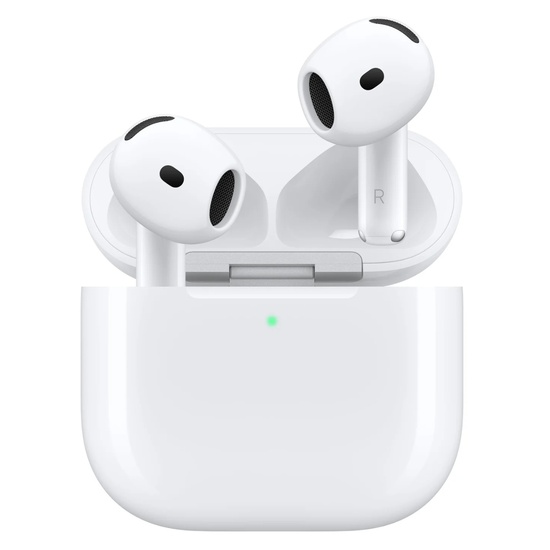 Apple Casti Originale AirPods 5 Wireless Bluetooth, USB-C, cu caseta de incarcare wireless, Alb