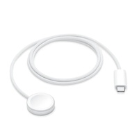 Apple Cablu Original de incarcare Magnetic pentru Apple Watch, Fast Charger 20W , USB-C, 1m, Alb