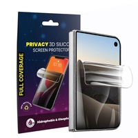 Lemontti Folie Silicon Privacy iPhone Duo( ecran exterior)