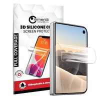 Lemontti Folie Silicon Clear iPhone Duo ( ecran exterior)