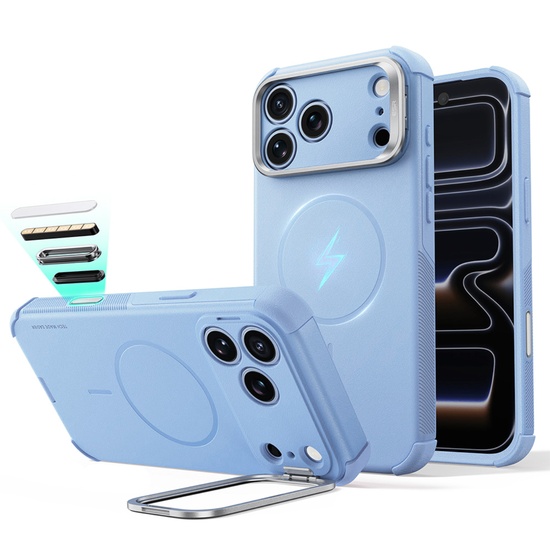 Esr Husa Cyber Armor Kickstand iPhone 18 Pro / 17 Pro Light Blue