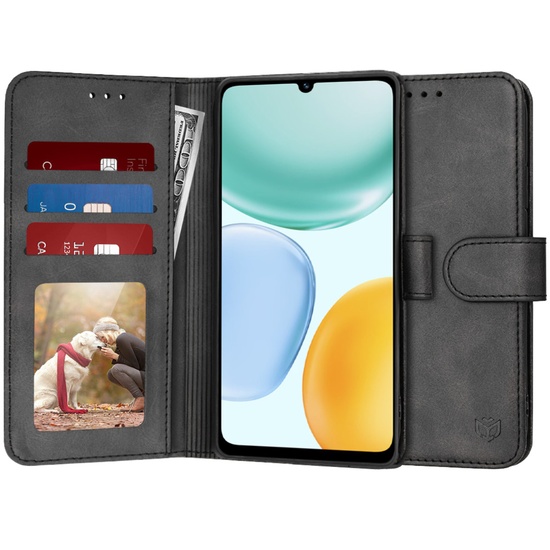 Lemontti Husa Book Wallet Honor X5c Plus Negru