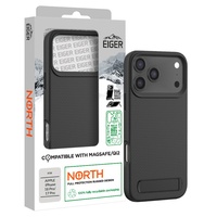 Eiger Husa North Stand Magsafe GRS iPhone 18 Pro / 17 Pro Black