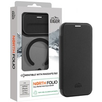 Eiger Husa North Folio Magsafe iPhone 18 Pro / 17 Pro Black