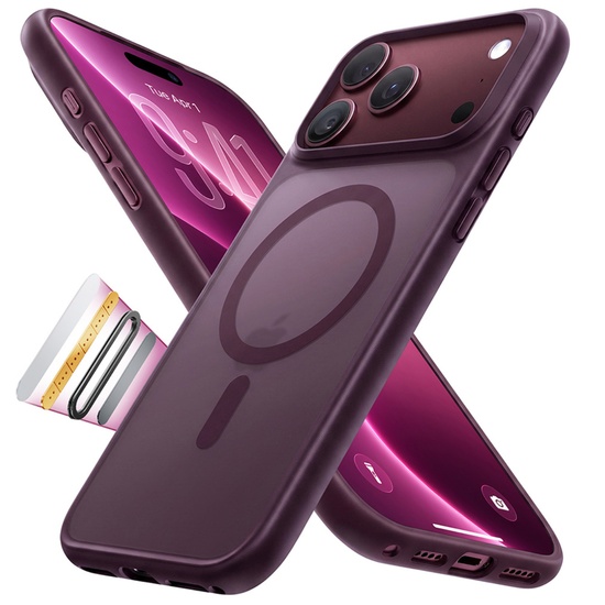 Torras Husa Guardian Magnetic Series iPhone 18 Pro / 17 Pro Purple