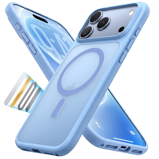 Torras Husa Guardian Magnetic Series iPhone 18 Pro / 17 Pro Blue