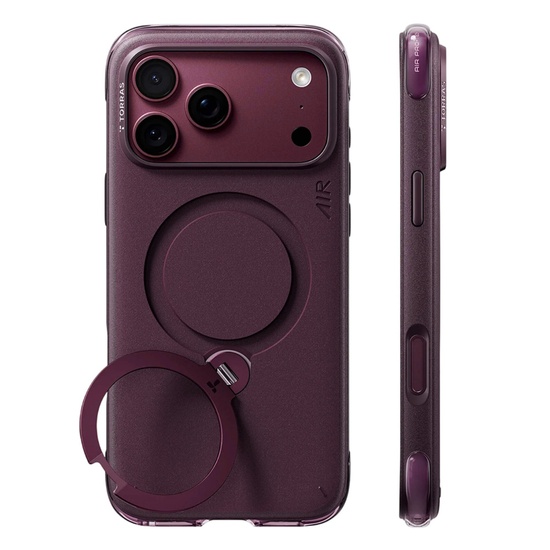 Torras Husa Ostand Q3 Air Essential iPhone 18 Pro Max / 17 Pro Max Purple