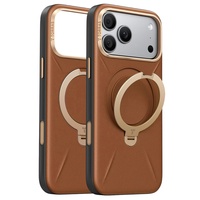 Torras Husa QPRO Leather Series iPhone 18 Pro / 17 Pro Brown