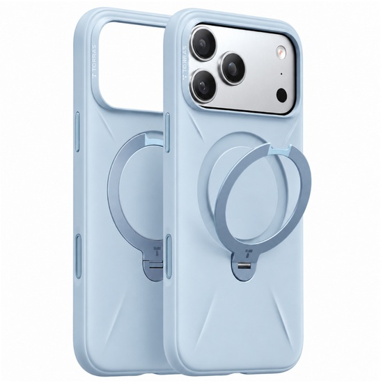Torras Husa QPRO Silicon iPhone 18 Pro / 17 Pro Blue