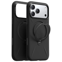 Torras Husa QPRO Silicon iPhone 18 Pro / 17 Pro Black