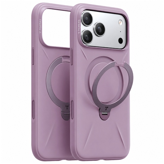 Torras Husa QPRO Silicon iPhone 18 Pro / 17 Pro Purple