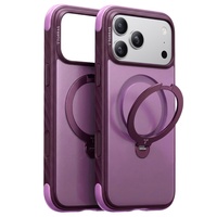 Torras Husa Ostand Q3 Rugged iPhone 18 Pro Max / 17 Pro Max Plum Purple