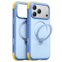 Torras Husa Ostand Q3 Rugged iPhone 18 Pro Max / 17 Pro Max Island Blue