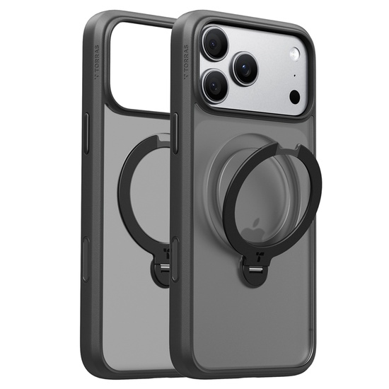 Torras Husa Ostand Spin MagSafe iPhone 18 Pro Max / 17 Pro Max Black