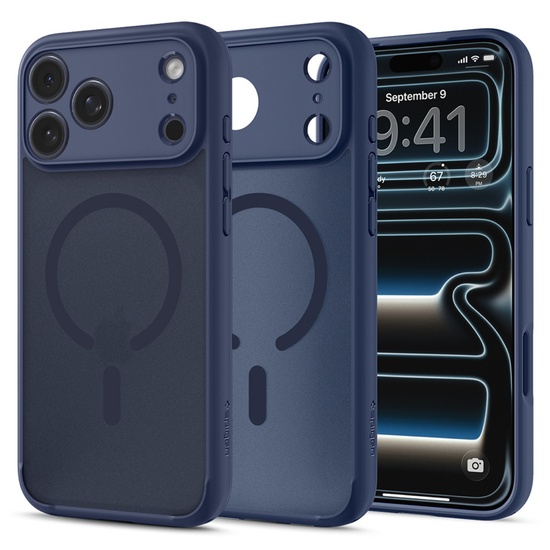 Spigen Husa Ultra Hybrid MagSafe iPhone 18 Pro Max / 17 Pro Max Frost Deep Blue