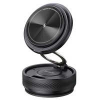 Mcdodo Suport auto cu Incarcare wireless prindere la bord 15 W , fixare sigură, fixare magnetică cu ventuză, rotație 360°, Negru