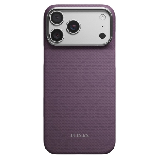 Pitaka Husa PTK Weaving Aramida Magsafe iPhone 18 Pro / 17 Pro Charoite Purple
